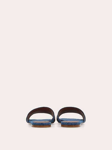 נעלי FERRAGAMO LEAH DENIM לנשים