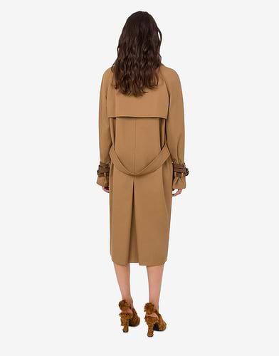 מעיל טראנץ' Moschino boutique לנשים