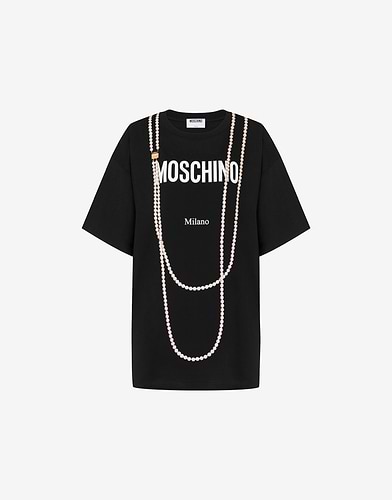 חולצה טי Moschino boutique לנשים