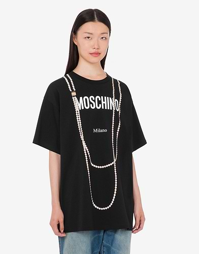 חולצה טי Moschino boutique לנשים
