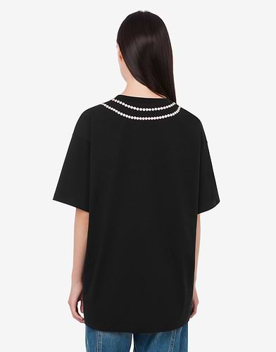 חולצה טי Moschino boutique לנשים