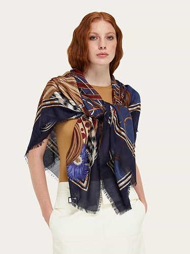 צעיף Ferragamo לנשים