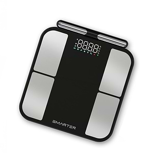  UNIQUE BODY SCALE משקל אדם חכם BMI - צבע שחור SMARTER