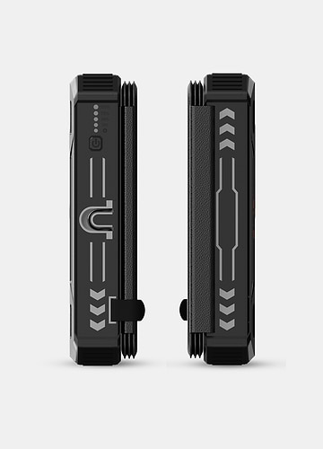 סוללת גיבוי סולרית ניידת  SMARTER Solar power bank - black
