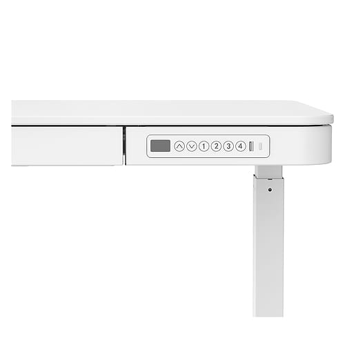 שולחן חכם מתכוונן לבן SMARTER - SMART TABLES