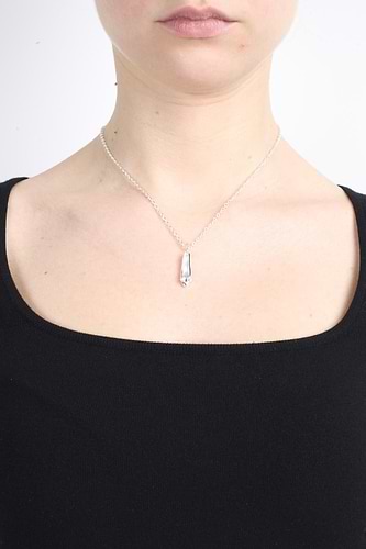 Salvatore Ferragamo  925 silver shoe necklace vara